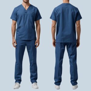 linen scrubs men