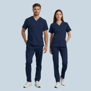 polyester scrubs women and men