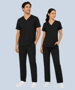 100% Organic Bamboo Scrubs for Men and Women 13 Black Bamboo Scrubs