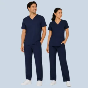 Navy Blue Bamboo Scrubs