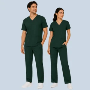 Hunter Green Bmaboo Scrubs