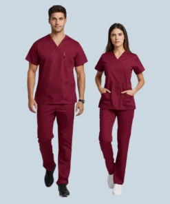 Polyester Spandex Scrubs