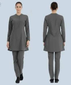 Stretch Zippered Hijab Suit 2