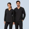 long sleeve scrub tops