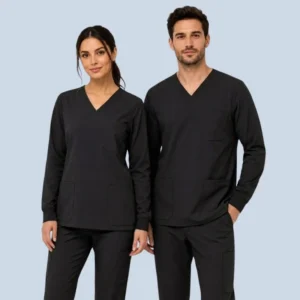 long sleeve scrub tops